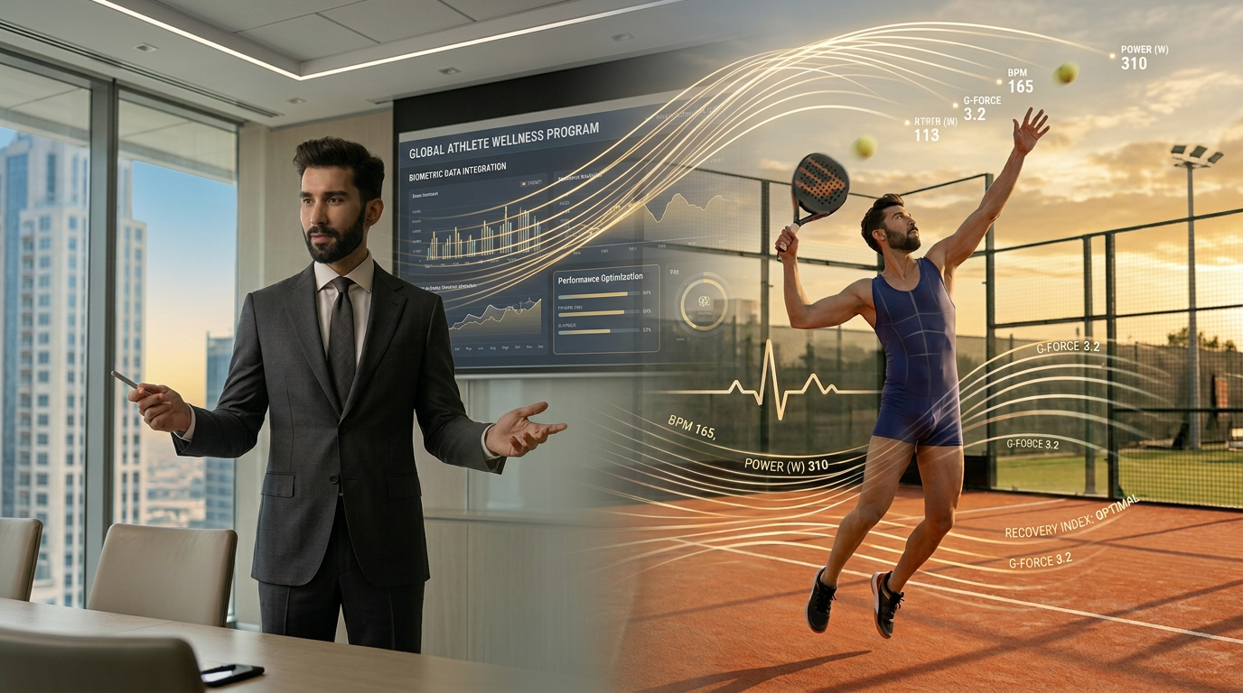 The Hybrid Athlete:  Why the Boardroom-to-Padel Transition is the New Status Test