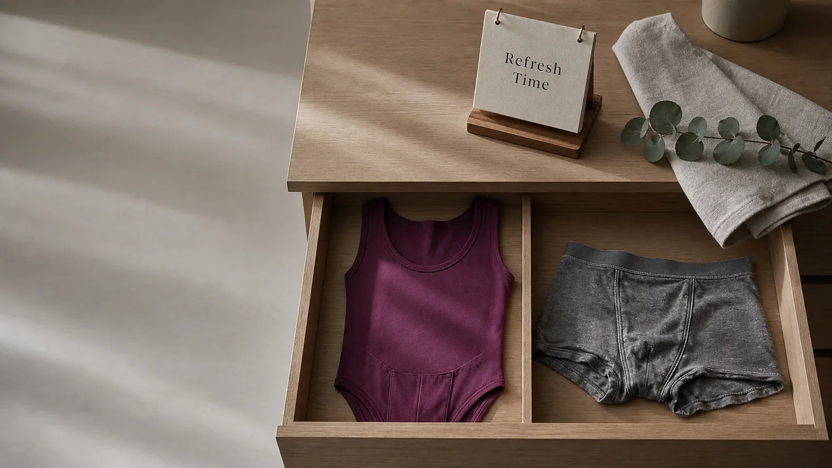The Expiration Date of Comfort:  How Often Should Men Replace Their Underwear?