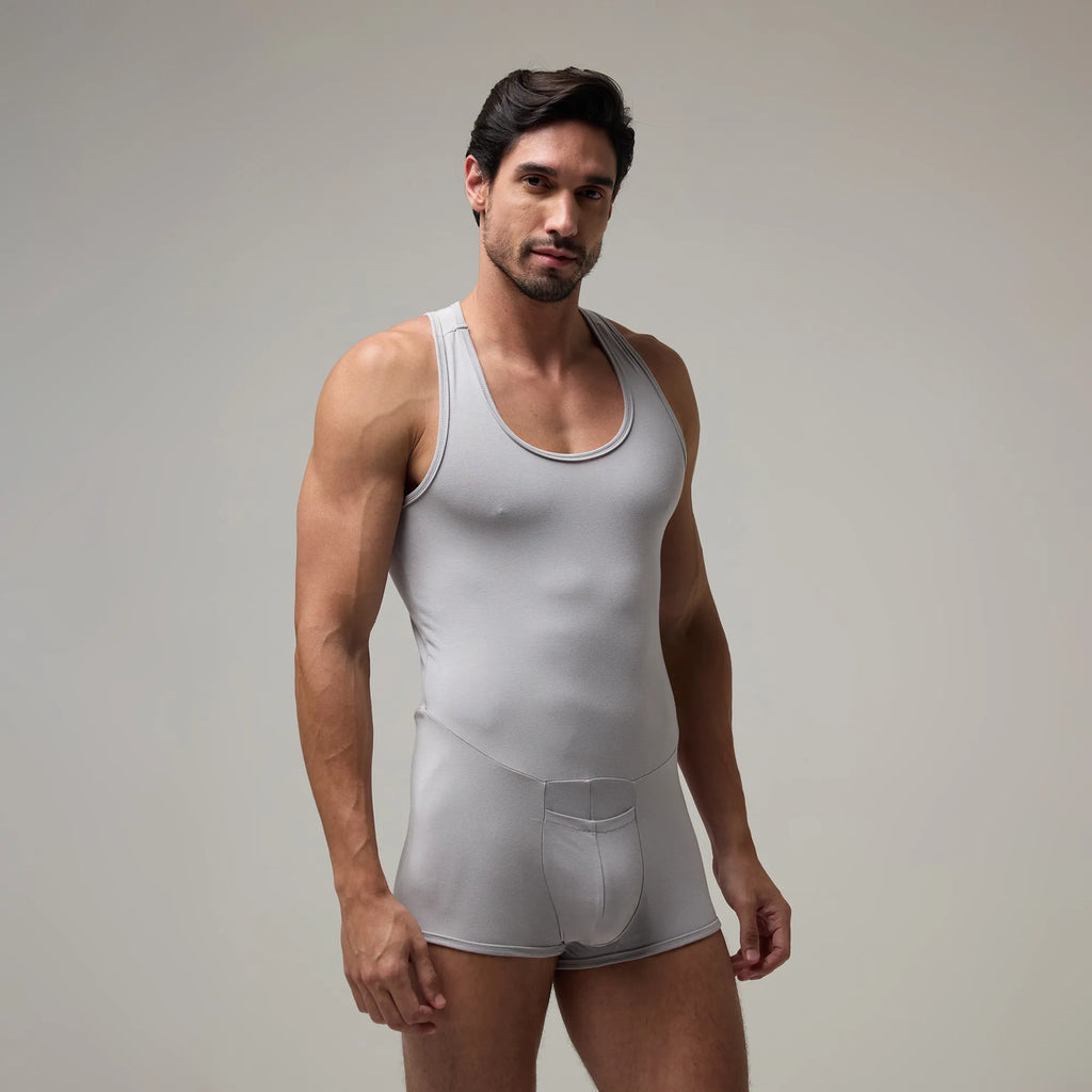 Men’s Cloud T1X Bodysuit – Lightweight Trunk-Cut Innerwear by Soma