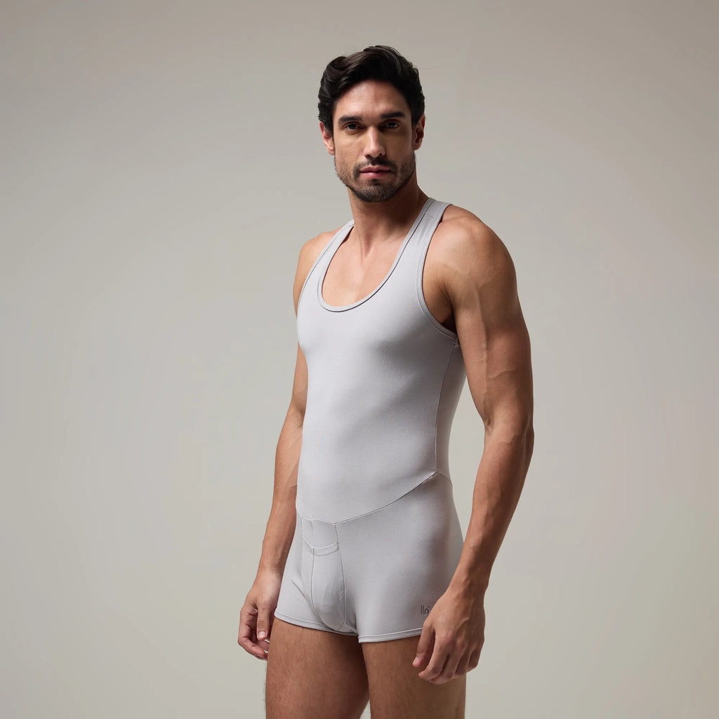 Men’s Cloud T1X Bodysuit – Lightweight Trunk-Cut Innerwear by Soma