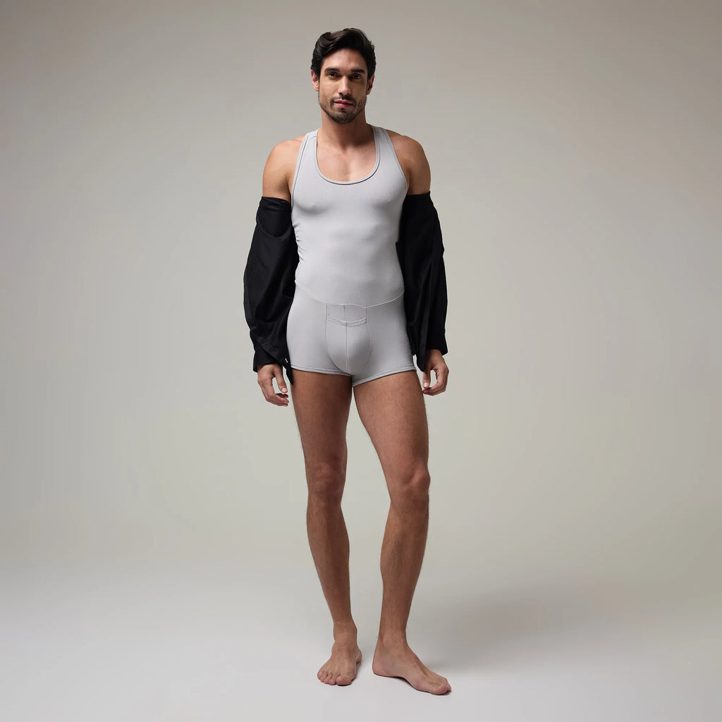 Men’s Cloud T1X Bodysuit – Lightweight Trunk-Cut Innerwear by Soma